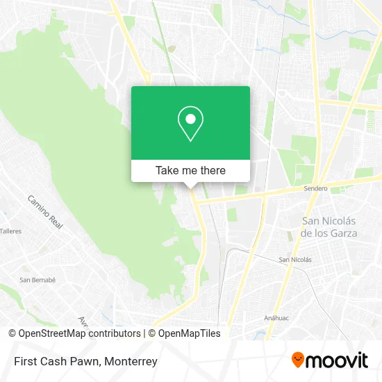 First Cash Pawn map