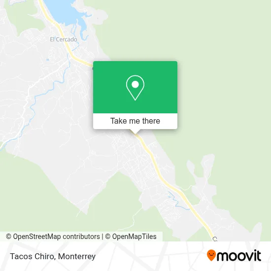 Tacos Chiro map