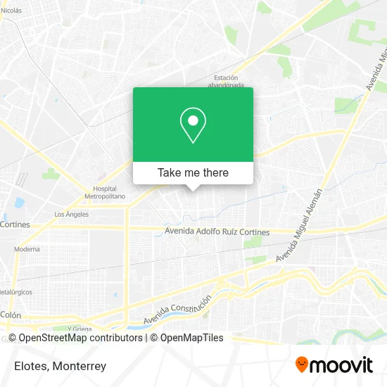 Elotes map