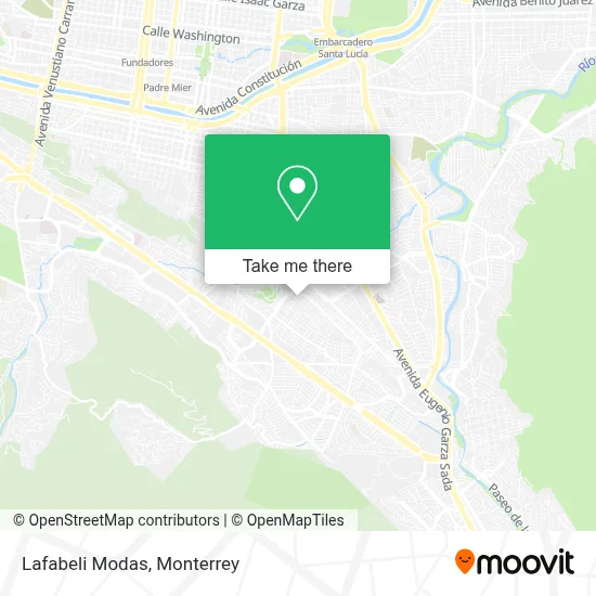 Lafabeli Modas map