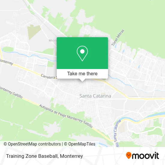 Training Zone Baseball map