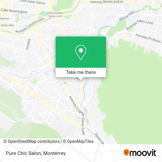 Pure Chic Salon map