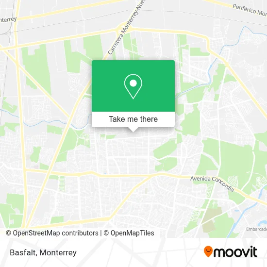 Basfalt map