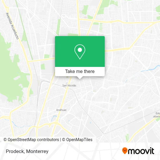 Prodeck map