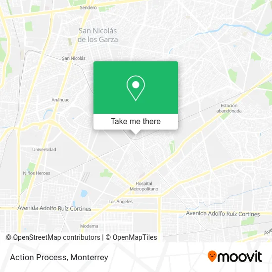 Action Process map