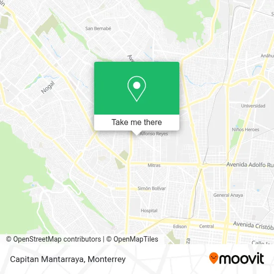 Capitan Mantarraya map