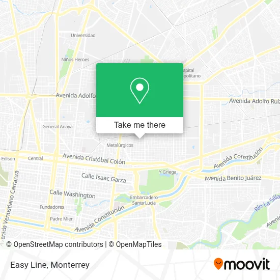Easy Line map