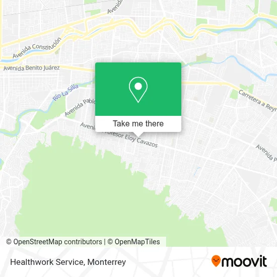 Healthwork Service map