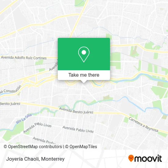 Joyería Chaoli map