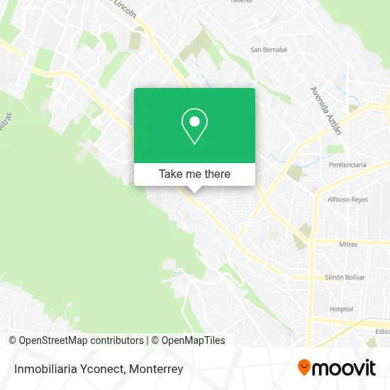 Inmobiliaria Yconect map