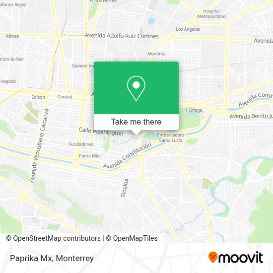 Paprika Mx map