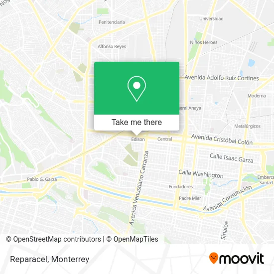 Reparacel map