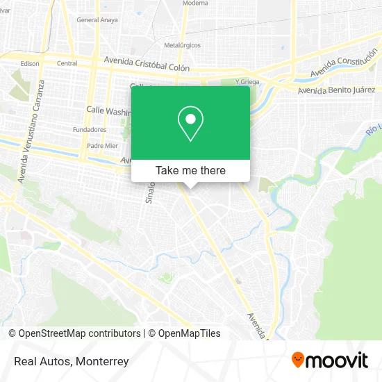 Real Autos map