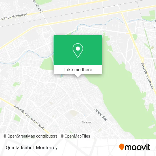 Quinta Isabel map