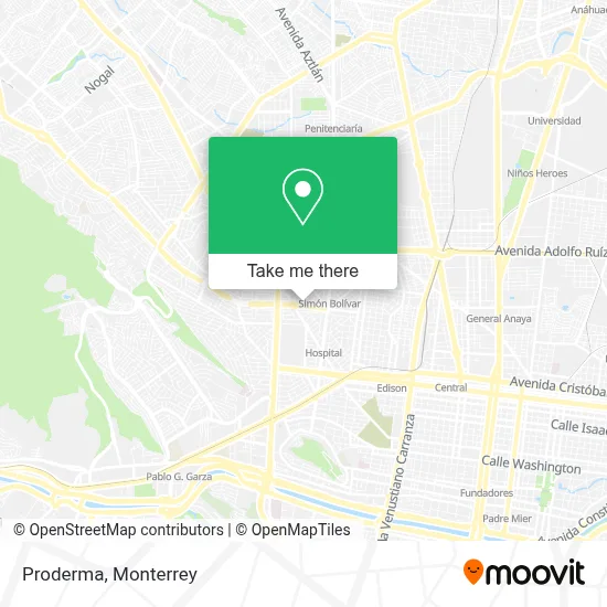 Proderma map
