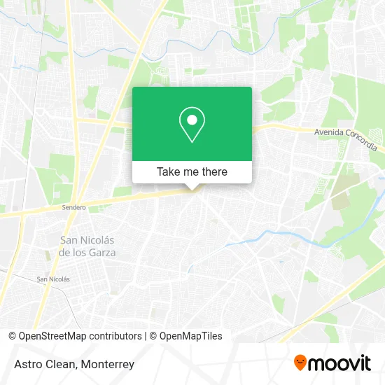 Astro Clean map