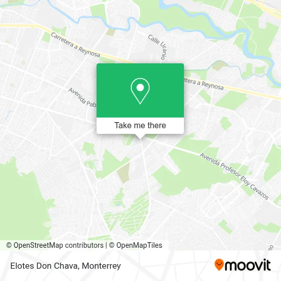 Elotes Don Chava map
