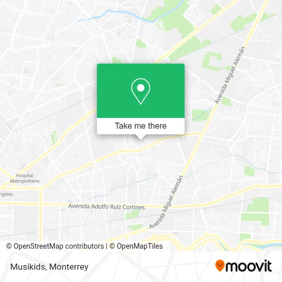 Musikids map