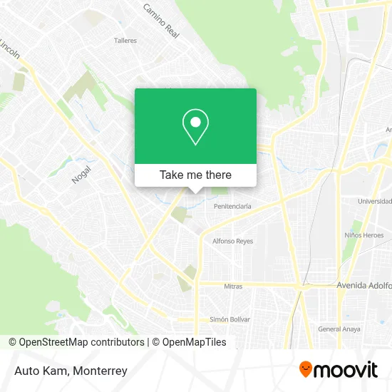 Auto Kam map