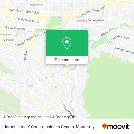 Inmobiliaria Y Construcciones Genera map