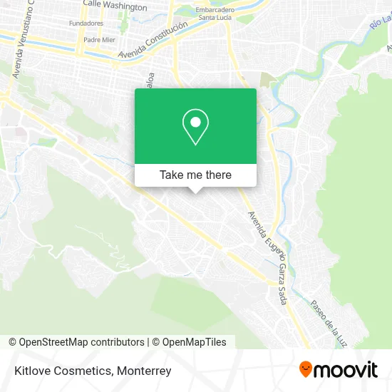 Kitlove Cosmetics map