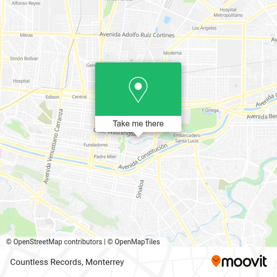 Countless Records map