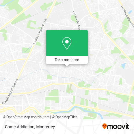 Game Addiction map