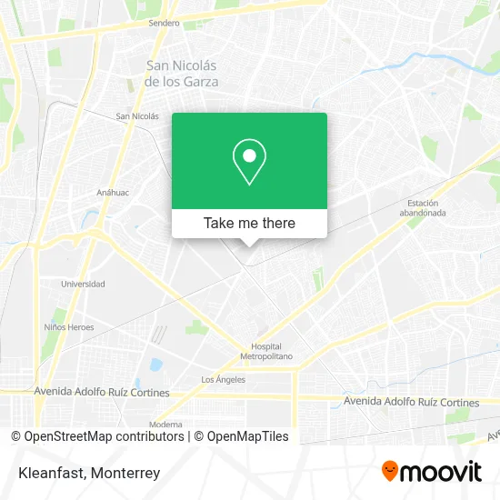 Kleanfast map
