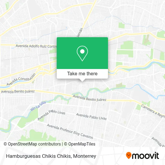 Hamburguesas Chikis Chikis map