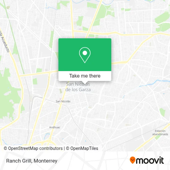 Ranch Grill map