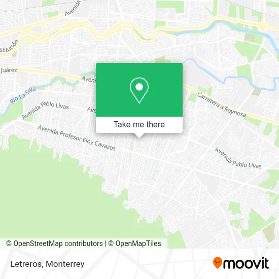 Letreros map