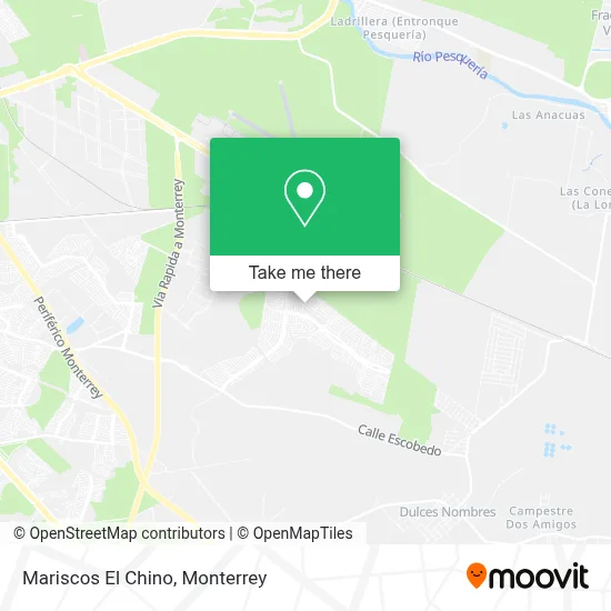 Mariscos El Chino map