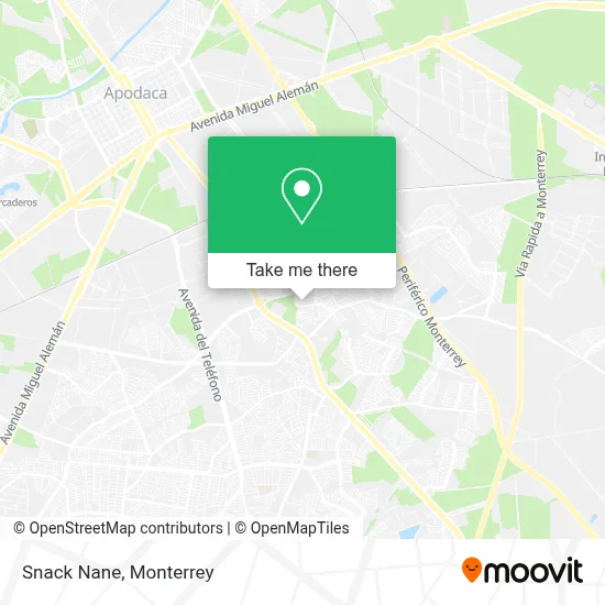 Snack Nane map