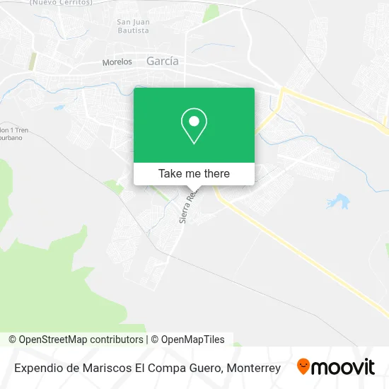 Expendio de Mariscos El Compa Guero map