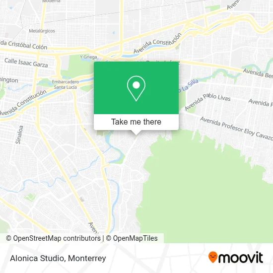 Alonica Studio map