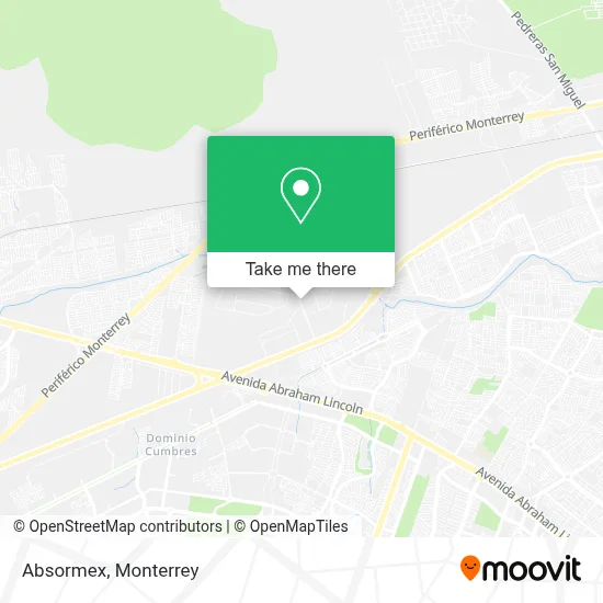 Absormex map