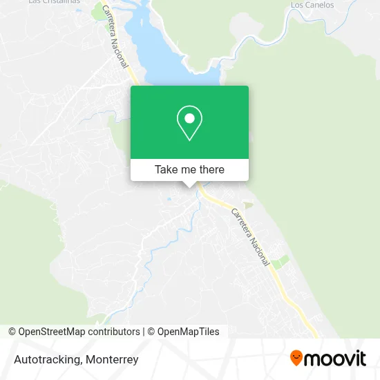 Autotracking map
