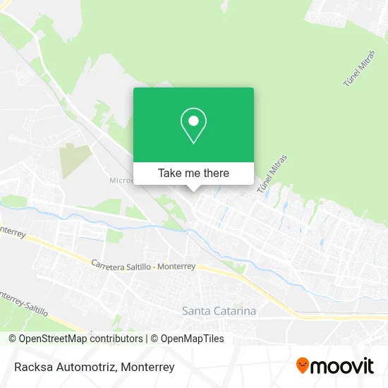 Racksa Automotriz map