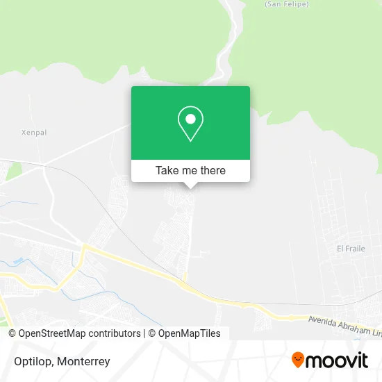 Optilop map