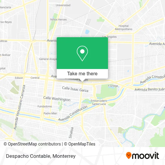 Despacho Contable map
