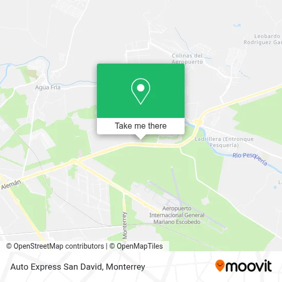 Auto Express San David map