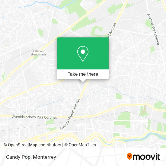 Candy Pop map