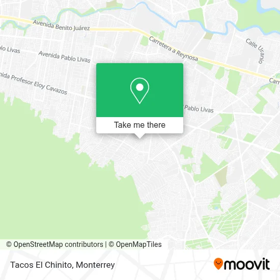 Tacos El Chinito map