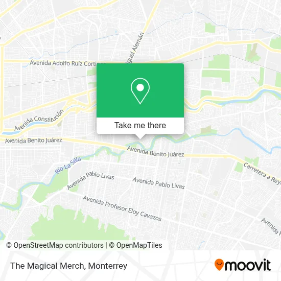 The Magical Merch map