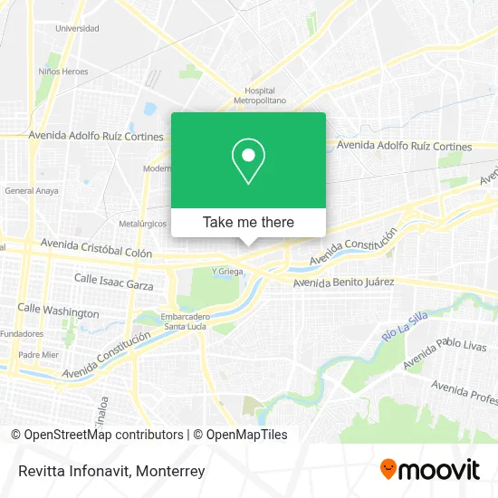 Revitta Infonavit map