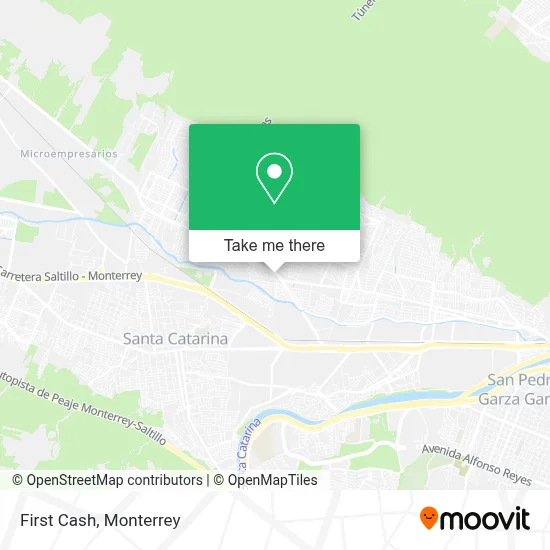 First Cash map