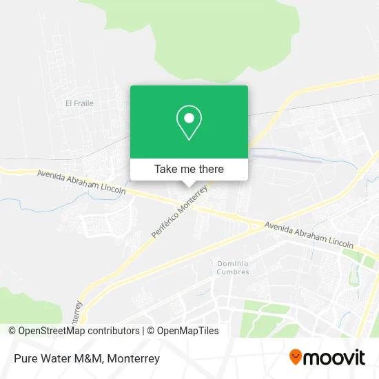 Pure Water M&M map