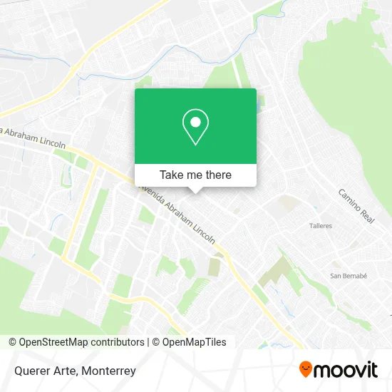 Querer Arte map