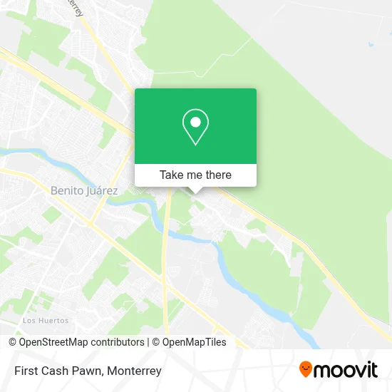 First Cash Pawn map