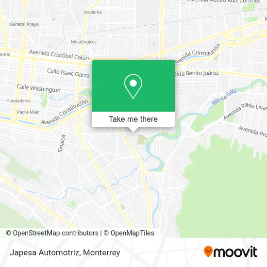 Japesa Automotriz map